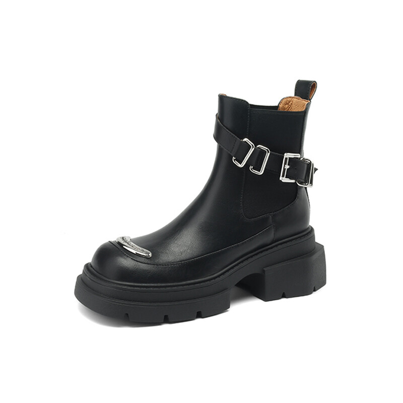 Ботинки Челси женские Five-Nine Dan Seven, цвет Black Fleece-lined