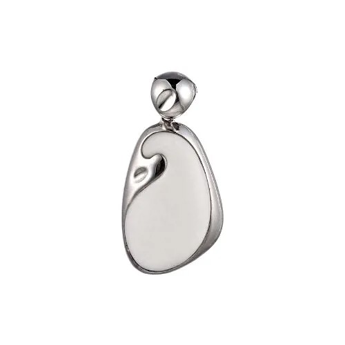 Подвеска с агатом из серебра P0250-AG-WG JV