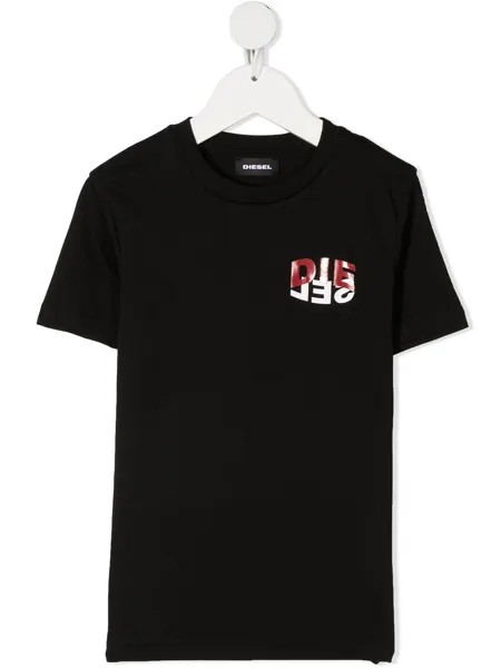 Diesel Kids футболка с логотипом