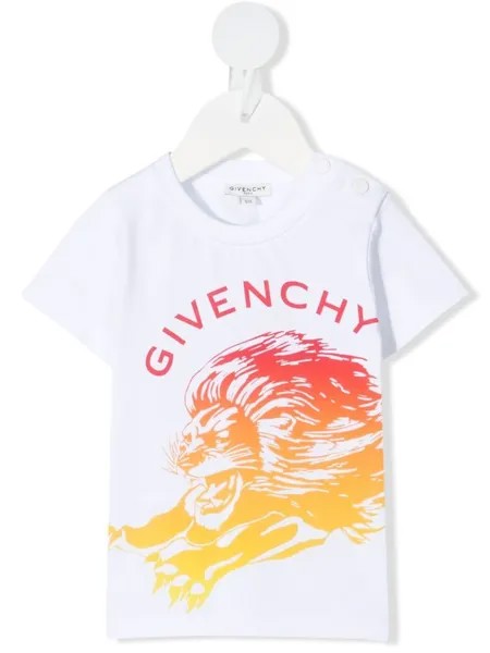 Givenchy Kids футболка с принтом