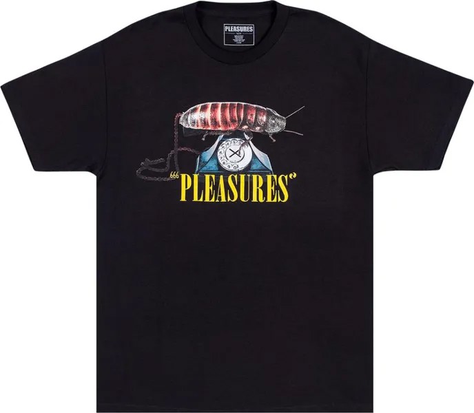 Футболка Pleasures Dial T-Shirt 'Black', черный