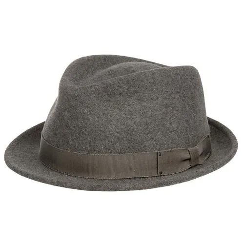 Шляпа Bailey, размер 55, серый