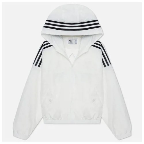 Женская куртка ветровка adidas Originals Adicolor Windbreaker белый , Размер XS