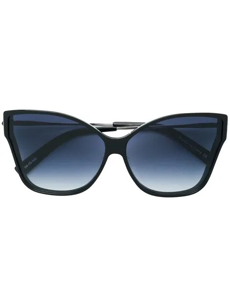 Christian Roth солнцезащитные очки в массивной оправе 'бабочка'