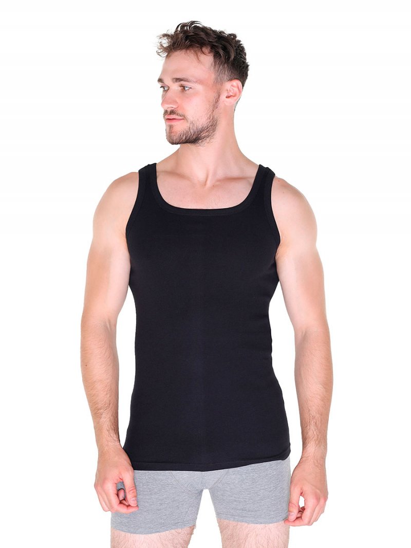 Майка мужская OZ1015-A Oztas черная 2XL