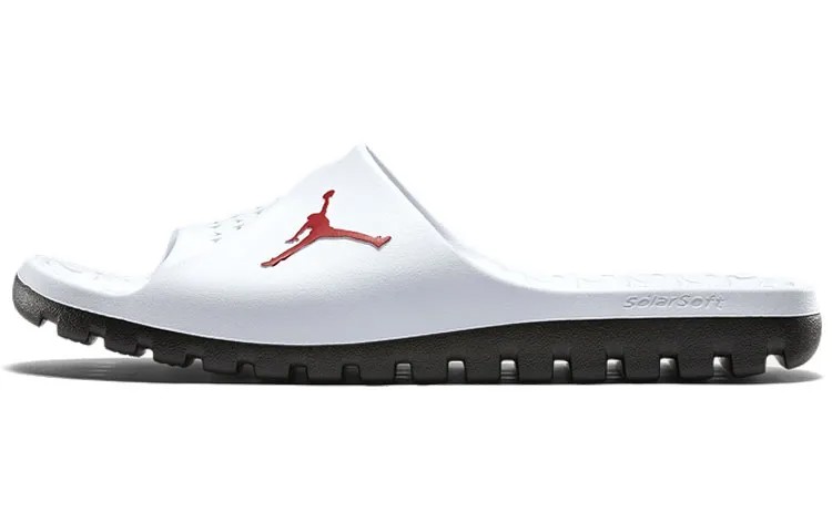 Шлепанцы Air Jordan Super.fly Team белый/черный
