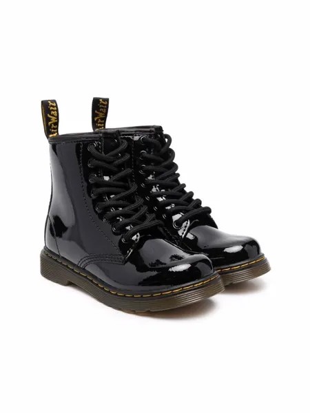 Dr. Martens Kids лакированные ботинки 1460