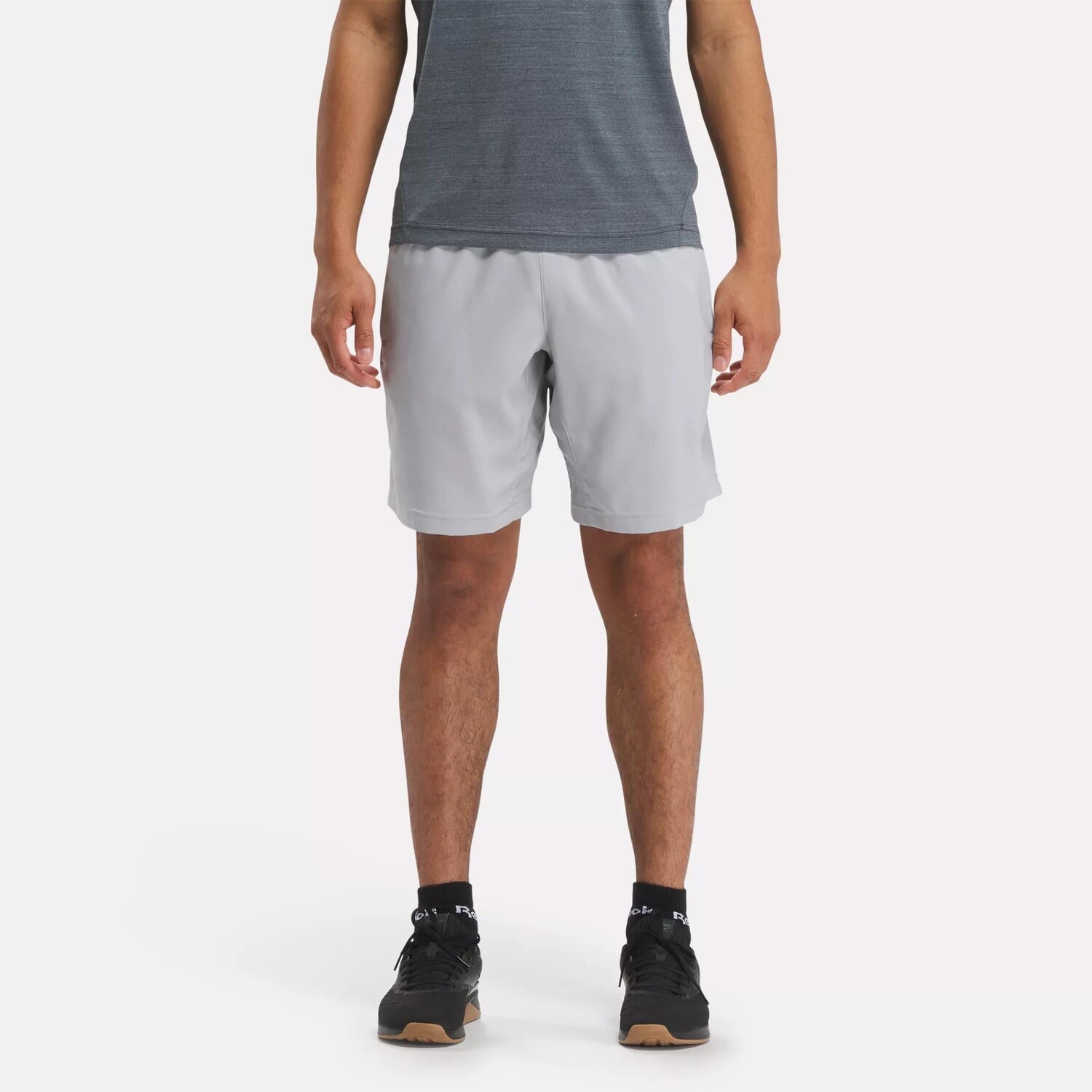 Готовые шорты для тренировок Reebok, цвет Pure Grey 3