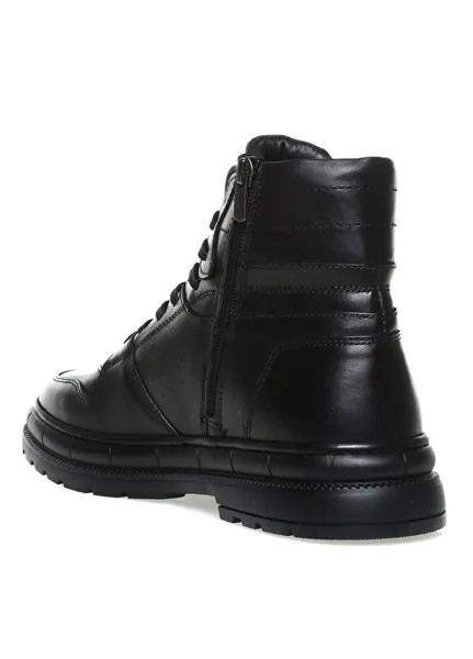 Текстильные черные мужские ботинки Greyder