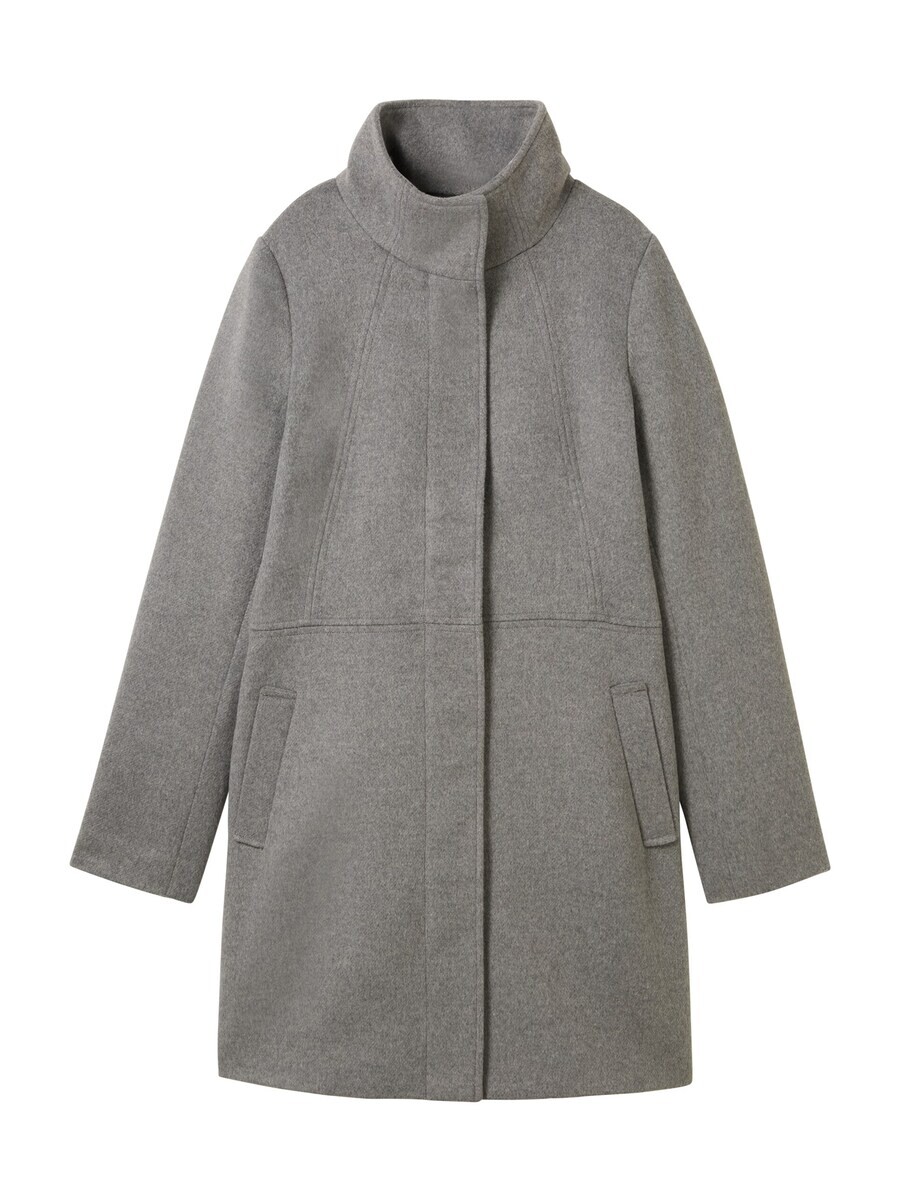 Пальто TOM TAILOR DENIM Between-Seasons Coat, темно-серый