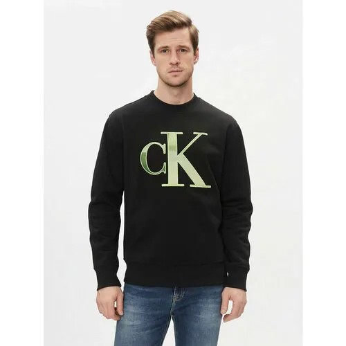 Свитшот Calvin Klein Jeans, размер XS [INT], черный