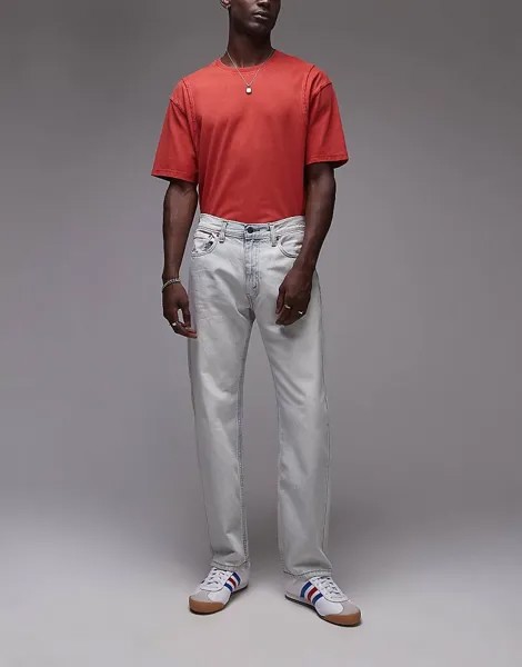 Голубые джинсы прямого кроя Levi's 555 '96