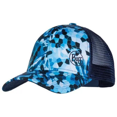 Кепка Buff Bugslinger 6 Panels Mosaic Camo Marine Blue