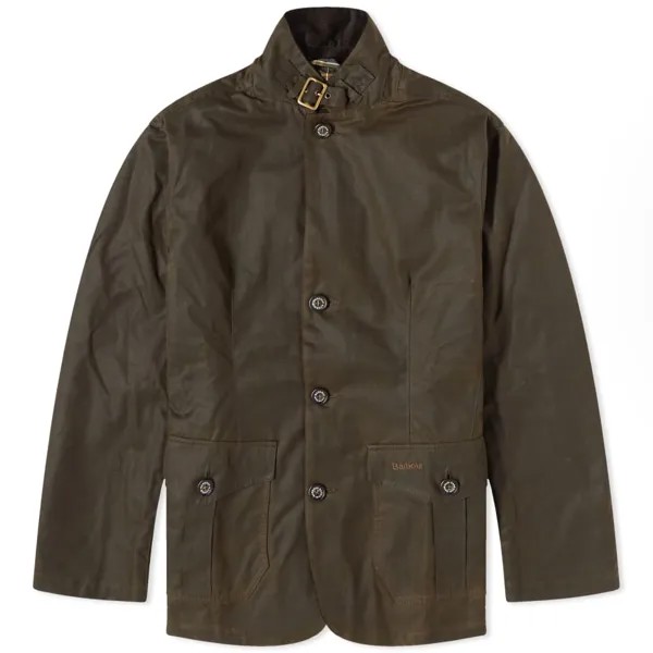 Вощеная куртка Barbour Lutz, оливковый