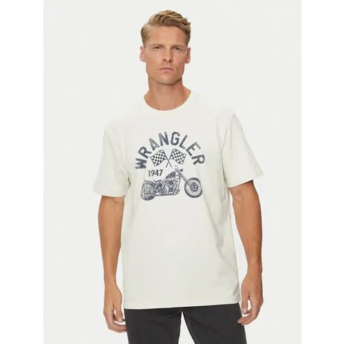 Футболка Wrangler, размер XXL, белый
