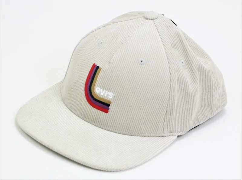 Новая вельветовая кепка Levis с плоскими полями и логотипом в стиле ретро, один размер