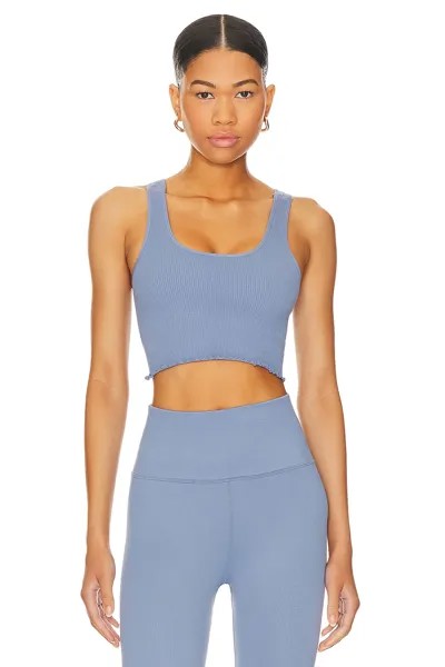 Топ Spiritual Gangster Amor Crop, цвет Saltwater Blue
