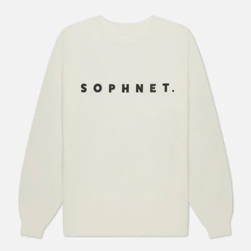 Лонгслив SOPHNET, хлопок, размер XL, белый