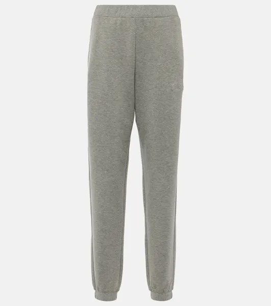 Спортивные брюки из хлопкового джерси 'S Max Mara, серый