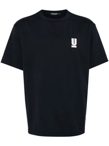 Undercover футболка с логотипом, синий
