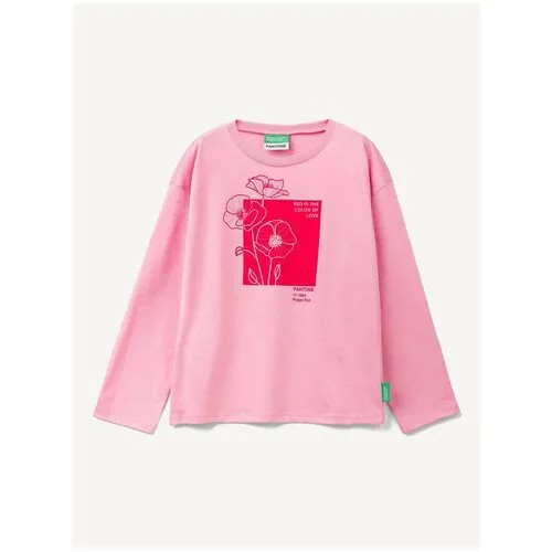 Лонгслив United Colors of Benetton для девочек 22A_3096C109I_2D3_L