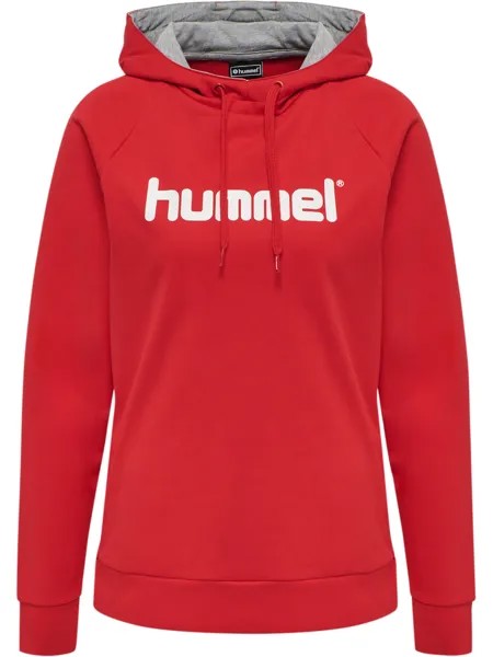 Толстовка Hummel Baumwoll Hoodie Hmlgo Cotton Logo Hoodie Woman, цвет TRUE RED