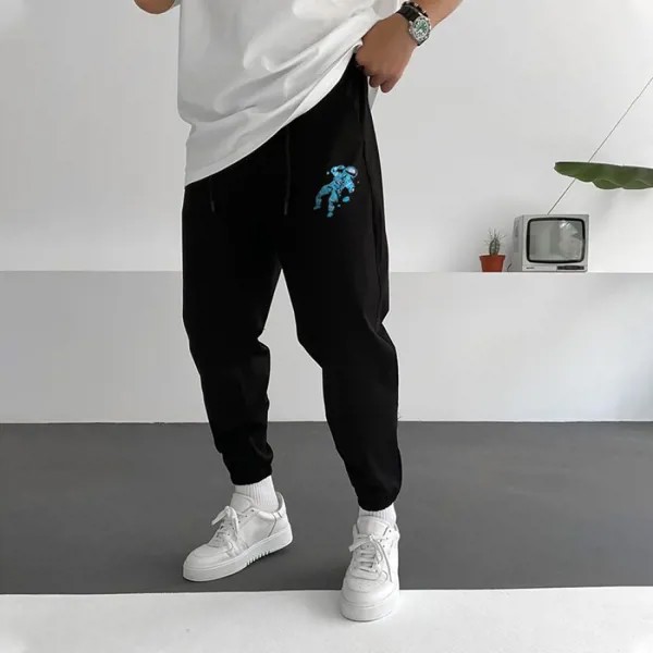 Мужские спортивные штаны Oakland Fleece с принтом космонавта