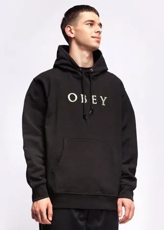 Толстовка с капюшоном OBEY Nouvelle Iv Hood BLACK 2021