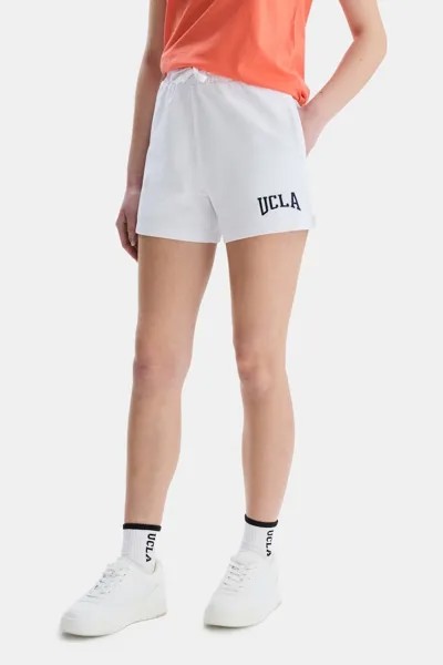 Шорты Rosa с логотипом Ucla, белый