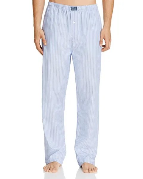Пижамные штаны в полоску Эндрю Polo Ralph Lauren, цвет Blue