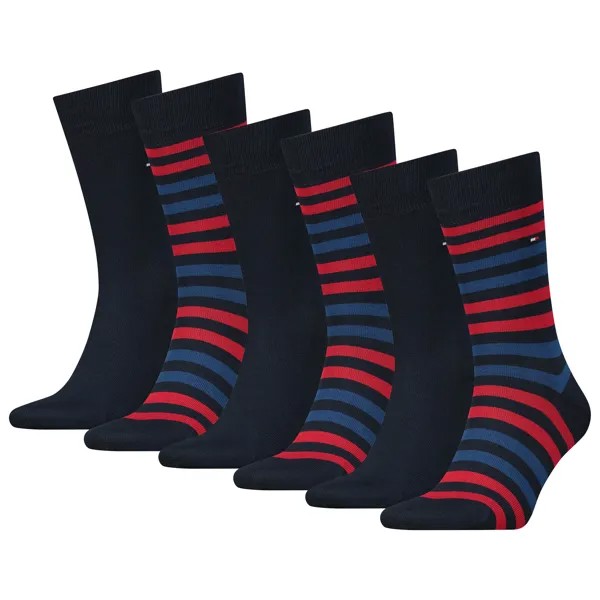Носки Tommy Hilfiger 6 шт, красный