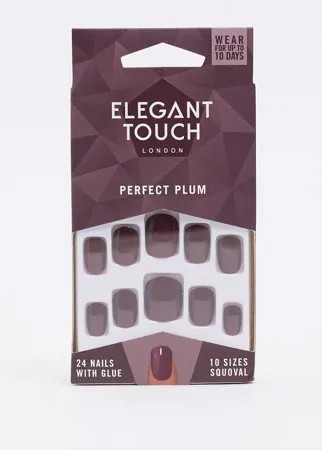 Накладные ногти Elegant Touch - Perfect Plum-Розовый