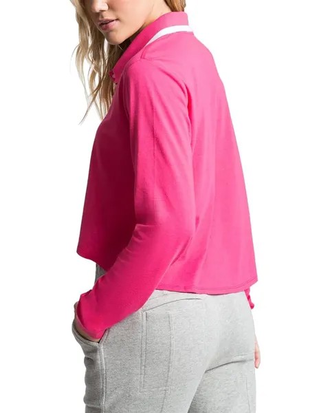 Рубашка Juicy Couture Cropped Collared Shirt, цвет Vixen Pink