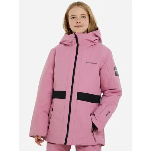 Куртка GLISSADE, размер 128-134, розовый