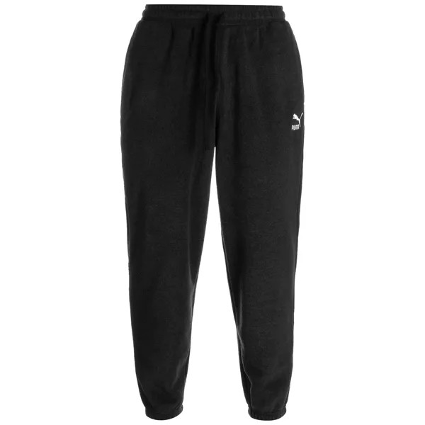 Брюки Puma Trainingshose Classics Fleece Sweatpants, черный