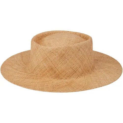 Шляпа SCORA, размер 58, бежевый