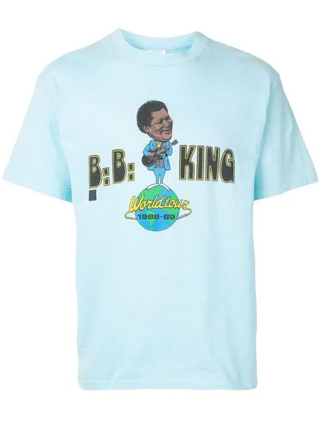 Fake Alpha Vintage футболка с принтом B.B. King Tour