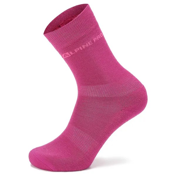 Носки Alpine Pro Klamo Half long, розовый