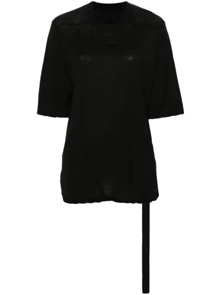 Rick Owens DRKSHDW футболка со швами, черный