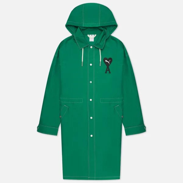 Мужской плащ Puma x AMI Lightweight зелёный, Размер M