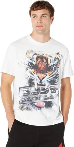 Футболка Just Cavalli Crew Neck Cotton T-Shirt with 