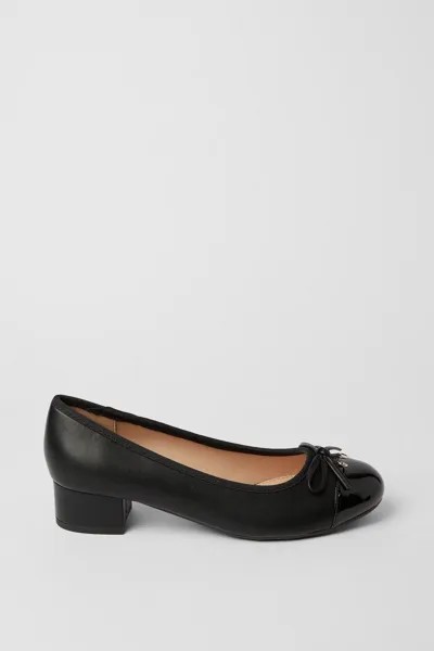 Хорошо для подошвы: туфли-лодочки Cece на блочном каблуке Dorothy Perkins, черный