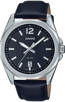 Японские наручные  мужские часы Casio MTP-E725L-1A. Коллекция Analog