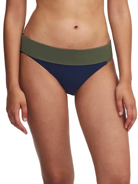 Плавки бикини Chantelle, цвет khaki/dunkelblau