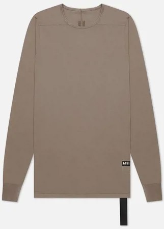 Мужской лонгслив Rick Owens DRKSHDW Phlegethon Level, цвет серый, размер XL