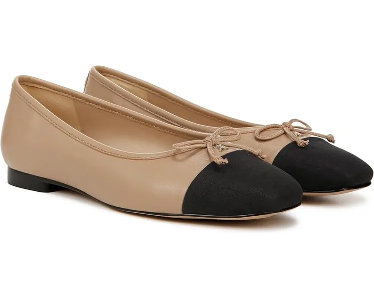 Туфли на плоской подошве Sam Edelman Marley, цвет Soft Beige/Black