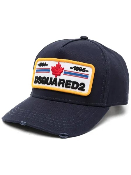 Dsquared2 кепка с нашивкой-логотипом