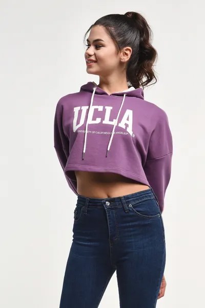 Худи с логотипом Sausa Ucla, фиолетовый