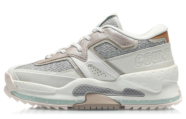 LINING CF Tracing Lifestyle Shoes Women's Low-top Mist White