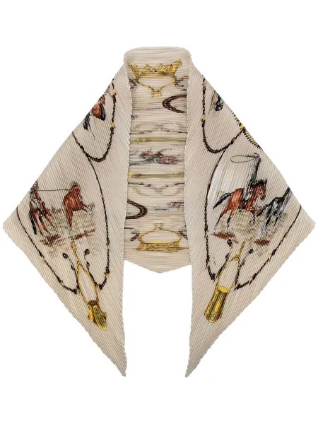 Hermès шерстяной платок Pampa 1988-го года